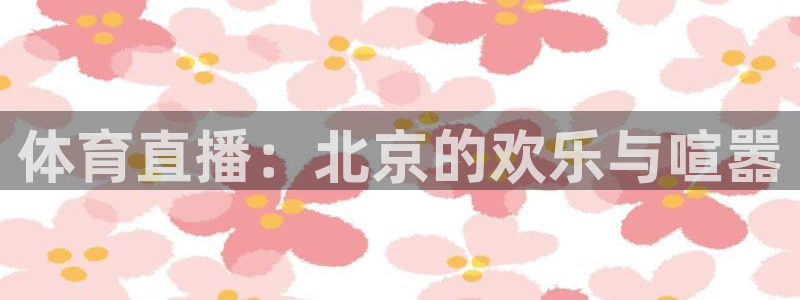 小九视频：体育直播：北京的欢乐与喧嚣